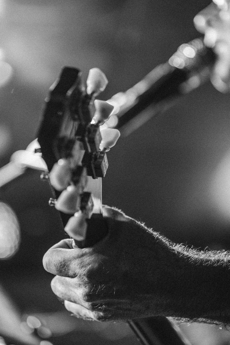 Guitarist performing live at Kings Lanzarote